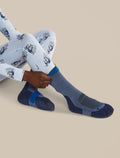 Hike+ Crew Socks Dawn/Midnight Navy/Lazuri - 9