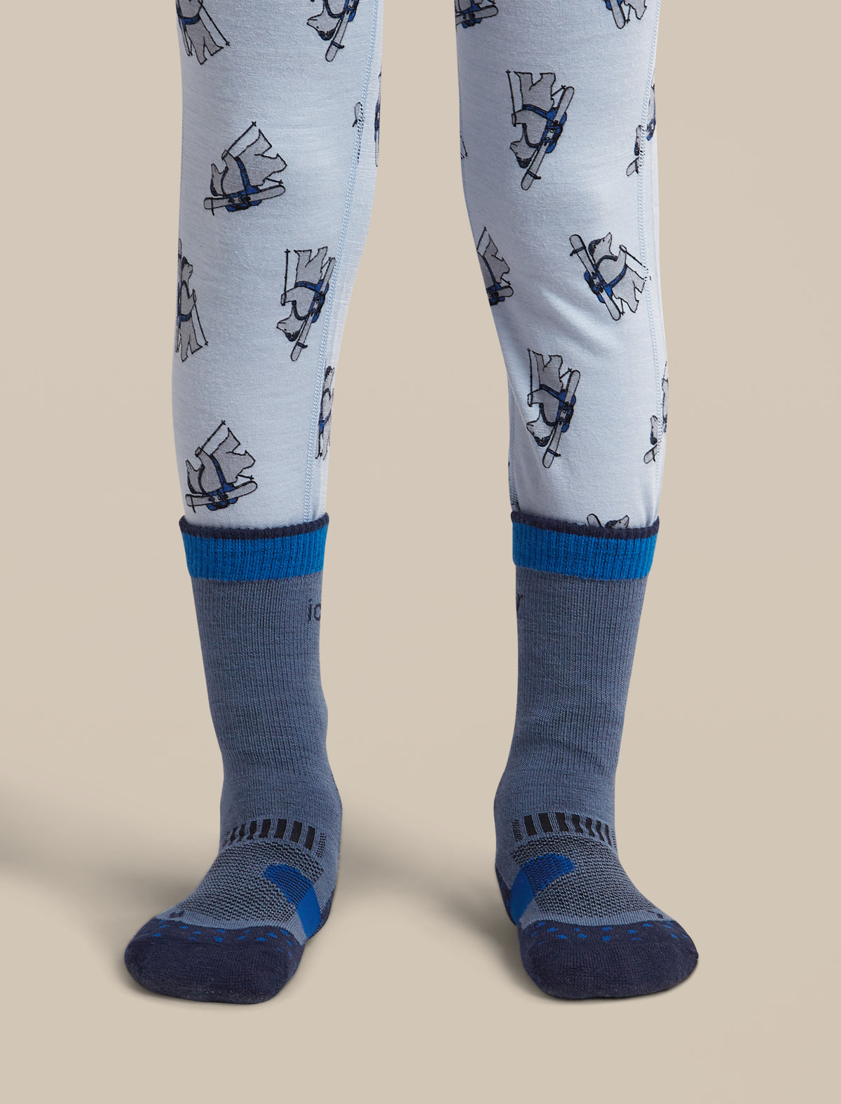 Hike+ Crew Socks Dawn/Midnight Navy/Lazuri - 3