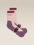 icebreaker® Hike+ Crew Socks Pquartz/Gplum/Dkber Kids - 1