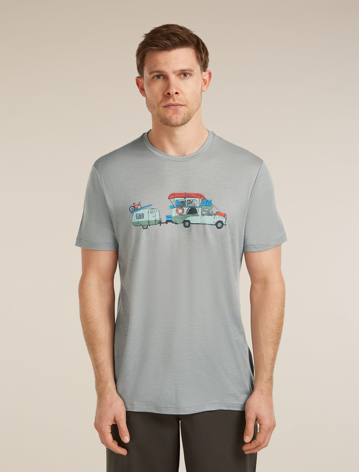 150 Tech Lite T-Shirt Transportage Proto Grey - 1