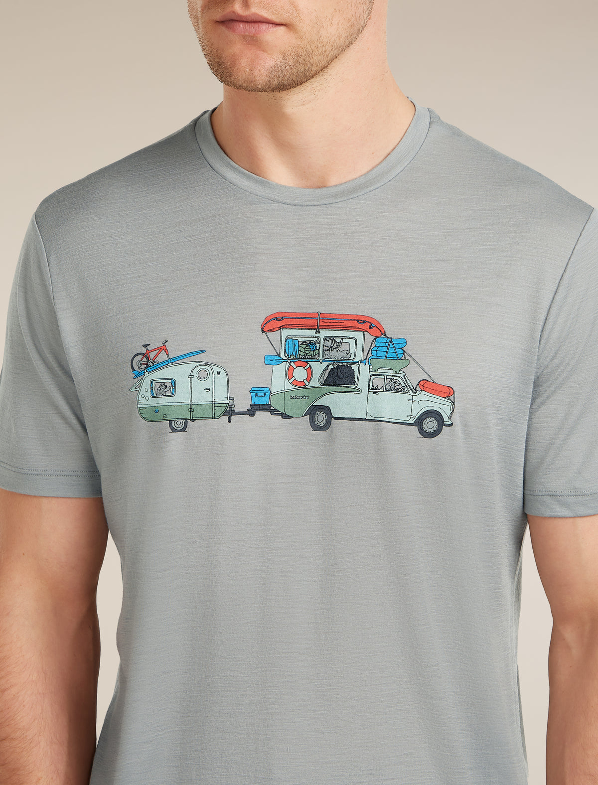 150 Tech Lite T-Shirt Transportage Proto Grey - 5