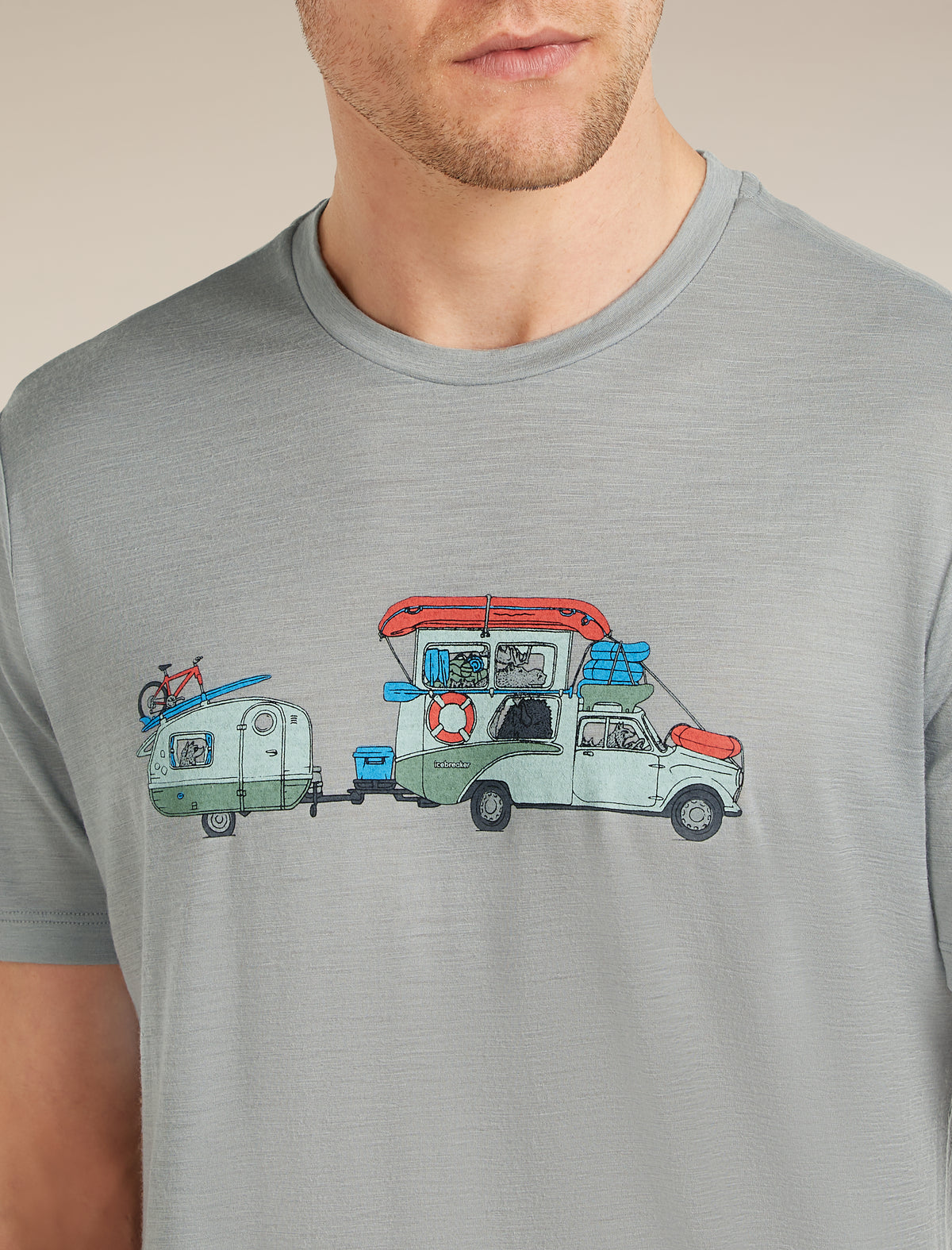 150 Tech Lite T-Shirt Transportage Proto Grey - 6