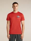 150 Tech Lite T-Shirt Evolving Layers Agate - 1