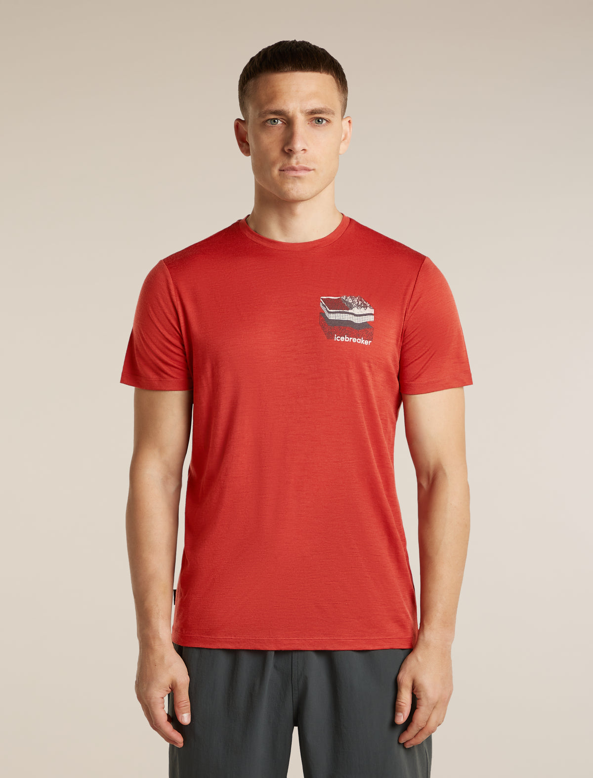150 Tech Lite T-Shirt Evolving Layers Agate - 1
