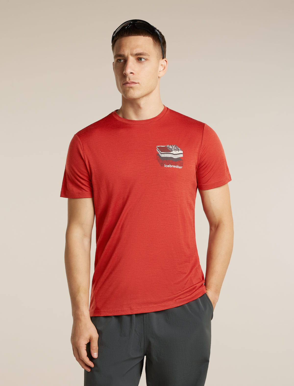 150 Tech Lite T-Shirt Evolving Layers Agate - 5