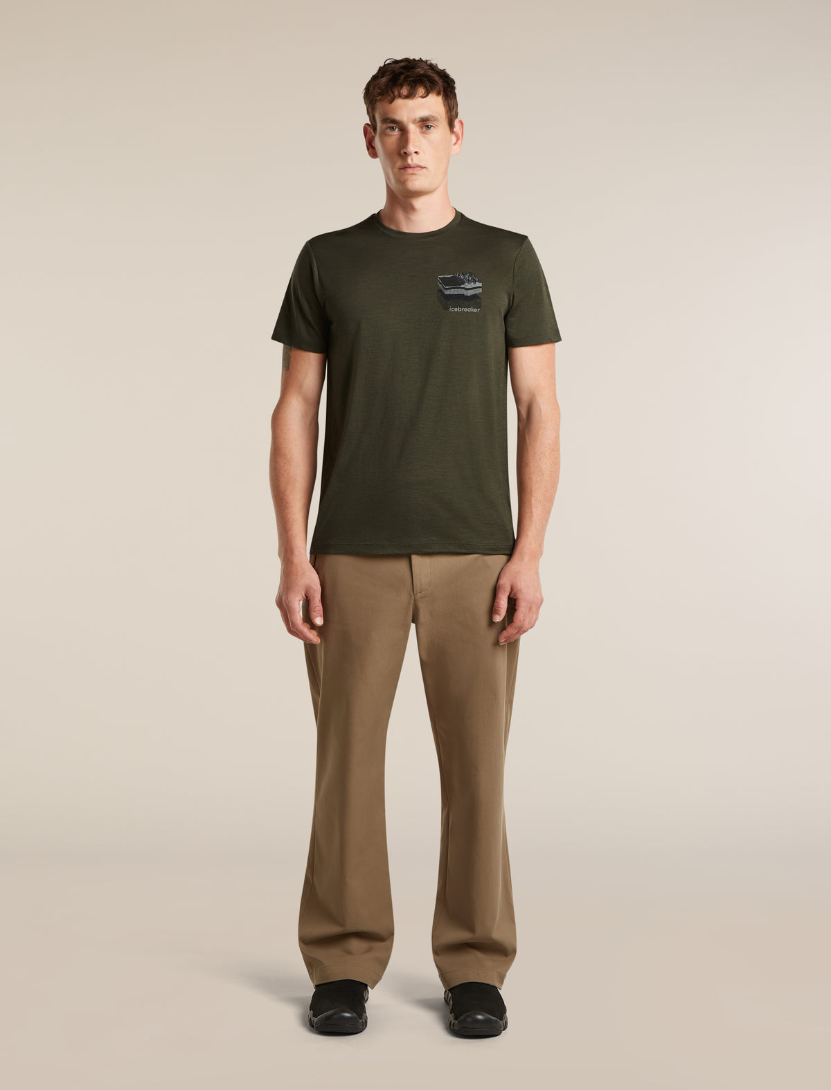 T-shirt 150 Tech Lite Evolving Layers Dk Loden - 3