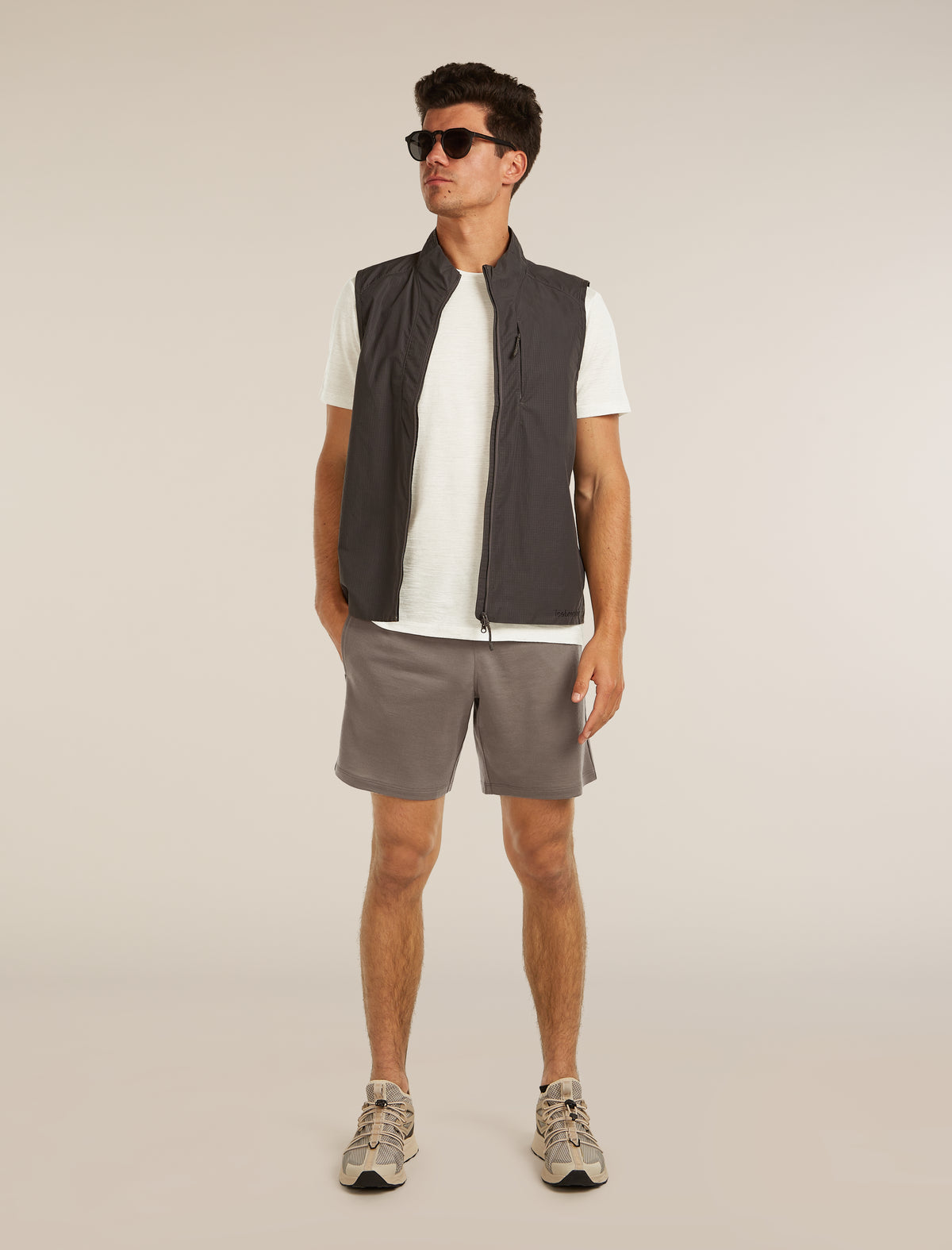 Camiseta Tech Lite 150 Evolving Layers Ecru Hthr - 4