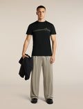 T-Shirt 150 Tech Lite Range Stripes Black - 4