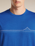 150 Tech Lite T-Shirt Range Stripes Lazurite - 6