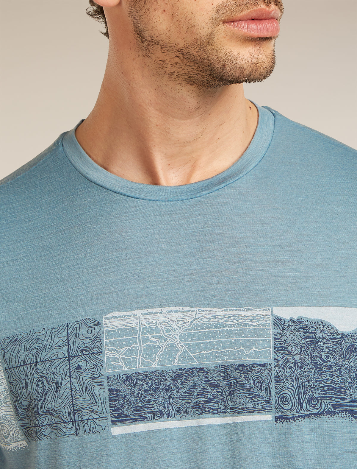 Camiseta 150 Tech Lite Elevation Line Flint Blue - 5
