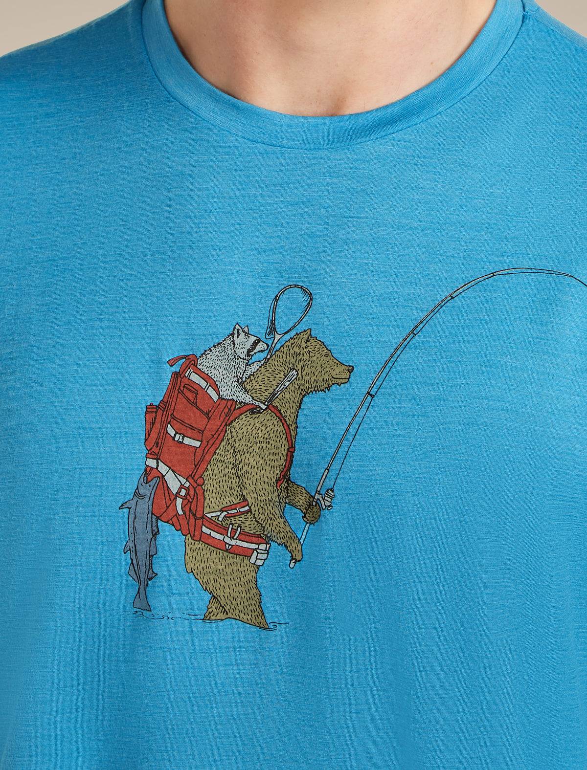 150 Tech Lite T-Shirt Bear Catch Arctic - 6