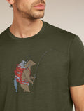 150 Tech Lite T-Shirt Bear Catch Dk Loden - 5