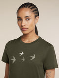 T-shirt 150 Tech Lite Bird Transit Dk Loden - 6