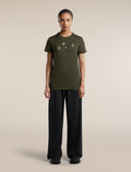 T-shirt 150 Tech Lite Bird Transit Dk Loden - 3