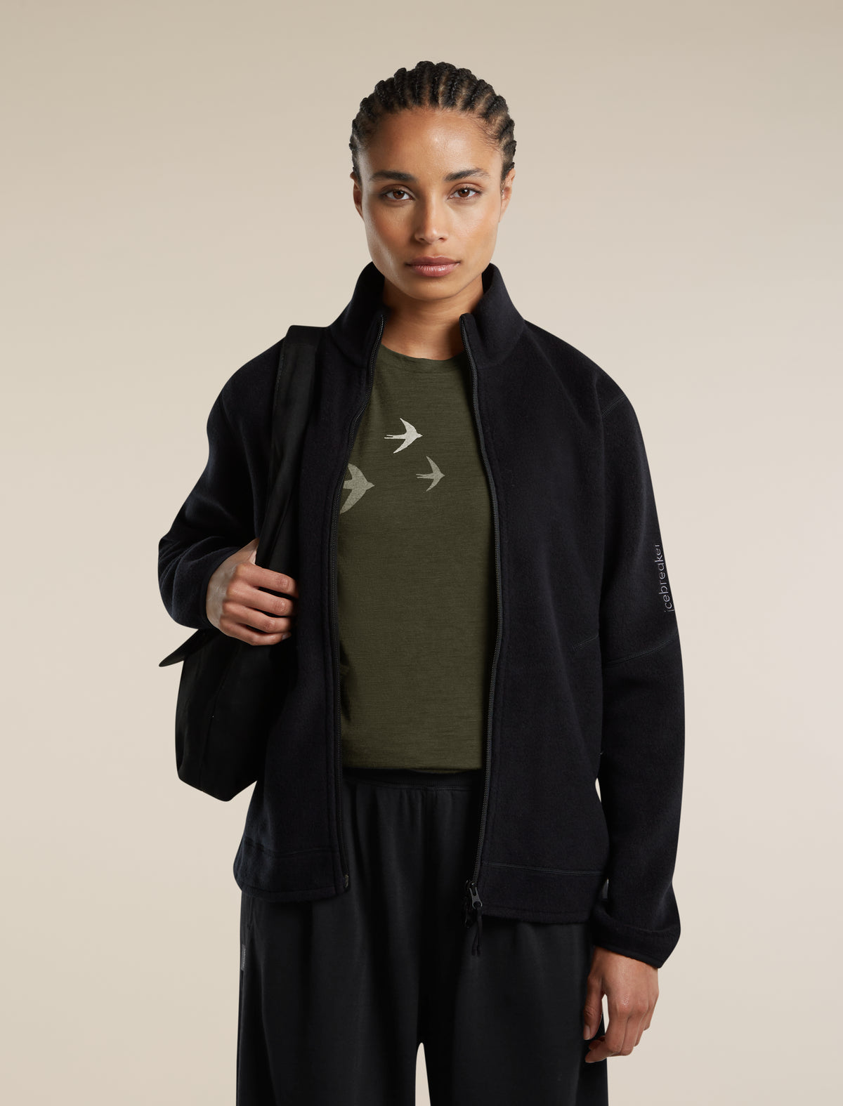 T-shirt 150 Tech Lite Bird Transit Dk Loden - 5