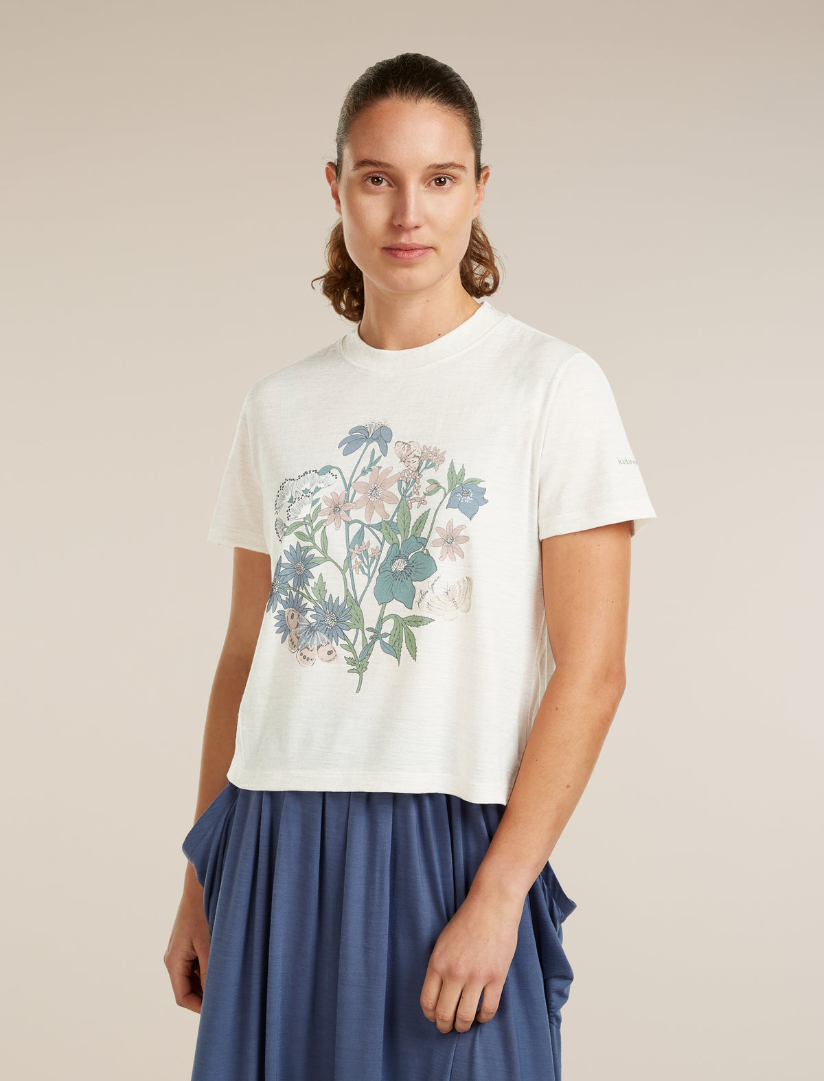 150 Zkrácené tričko Tech Lite Nz Flora  - 1