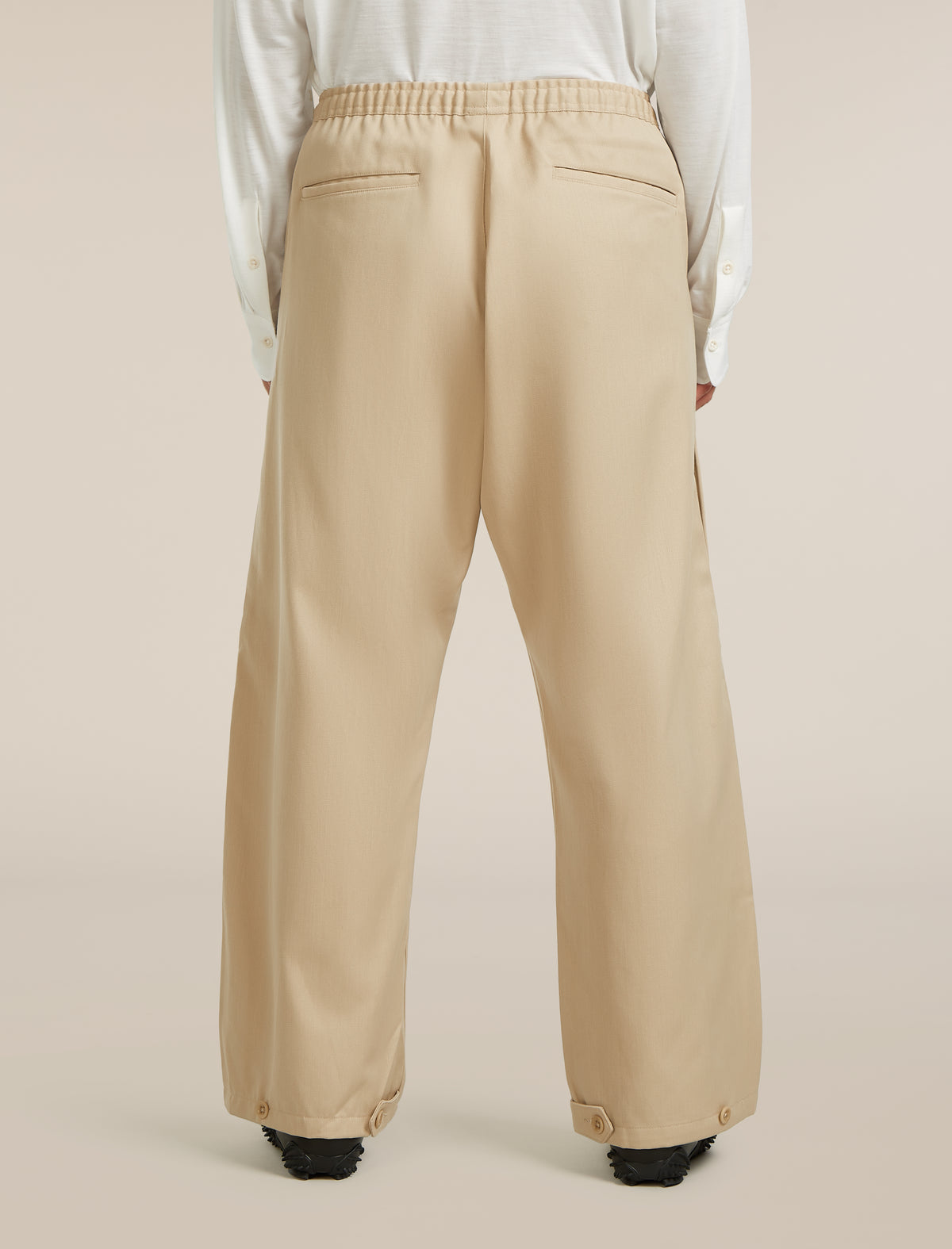 Pantalon réglable en sergé  - 6