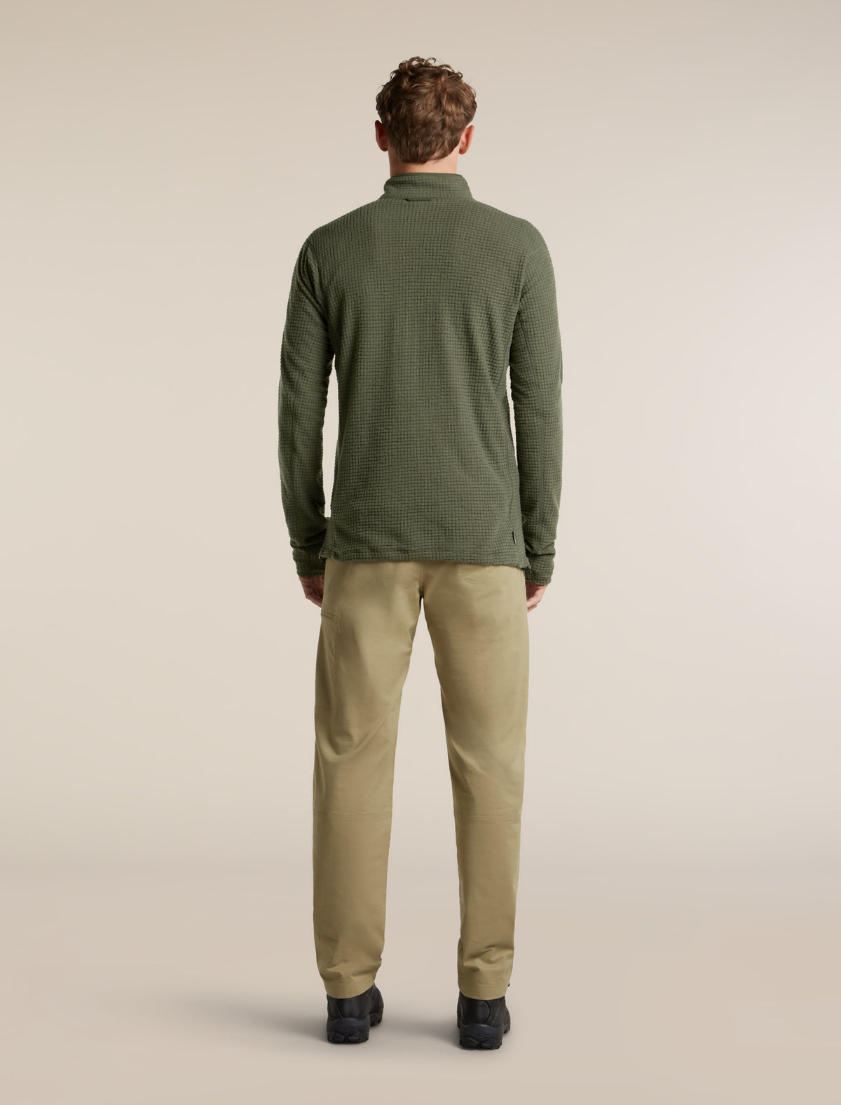 400 RealFleece™ Grid Peaksland Half Zip Dk Loden - 10