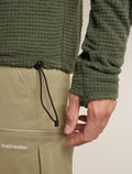 400 RealFleece™ Grid Peaksland Half Zip Dk Loden - 7