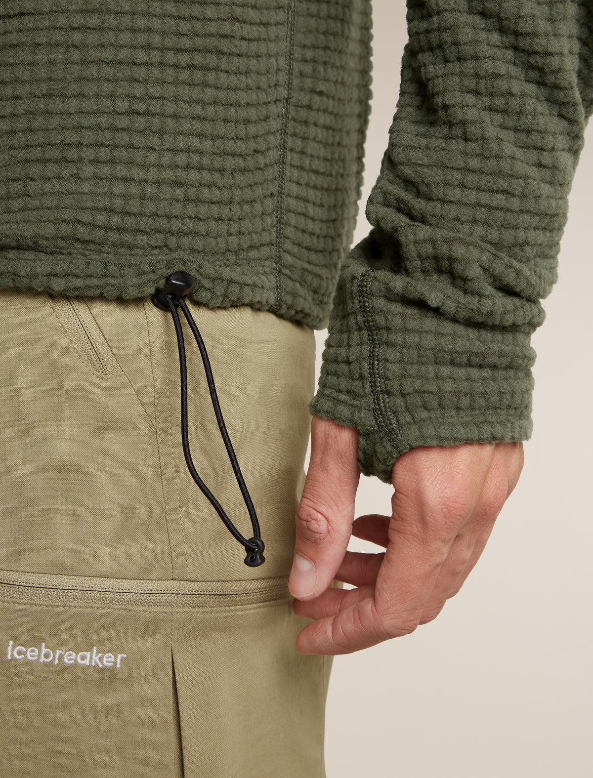 400 RealFleece™ Grid Peaksland Half Zip Dk Loden - 7