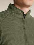 400 RealFleece™ Grid Peaksland Half Zip Dk Loden - 8