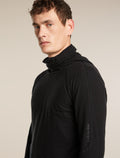 400 RealFleece™ Grid Blackridge Pullover Hoodie Black - 8