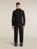 400 RealFleece™ Grid Blackridge Pullover Hoodie Black - 3