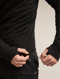 400 RealFleece™ Grid Blackridge Pullover Hoodie Black - 10