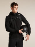 400 RealFleece™ Grid Blackridge Pullover Hoodie Black - 5