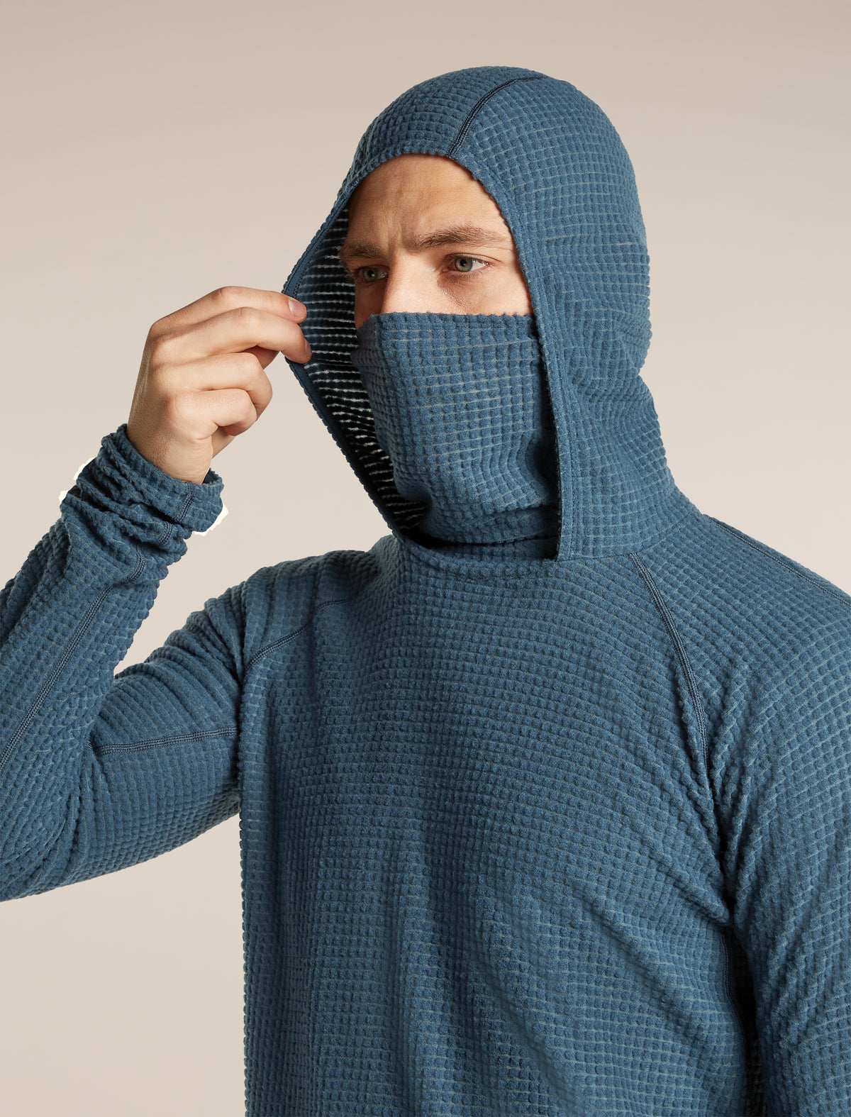 400 RealFleece™ Grid Blackridge Pullover Hoodie Abyss - 7