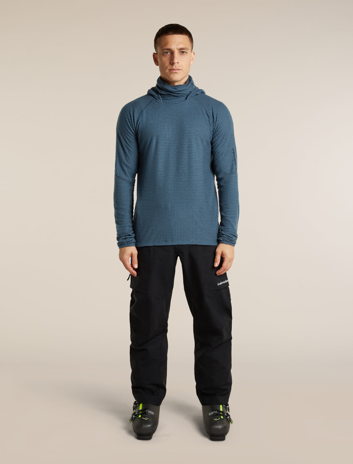 400 RealFleece™ Grid Blackridge Pullover Hoodie Abyss - 3