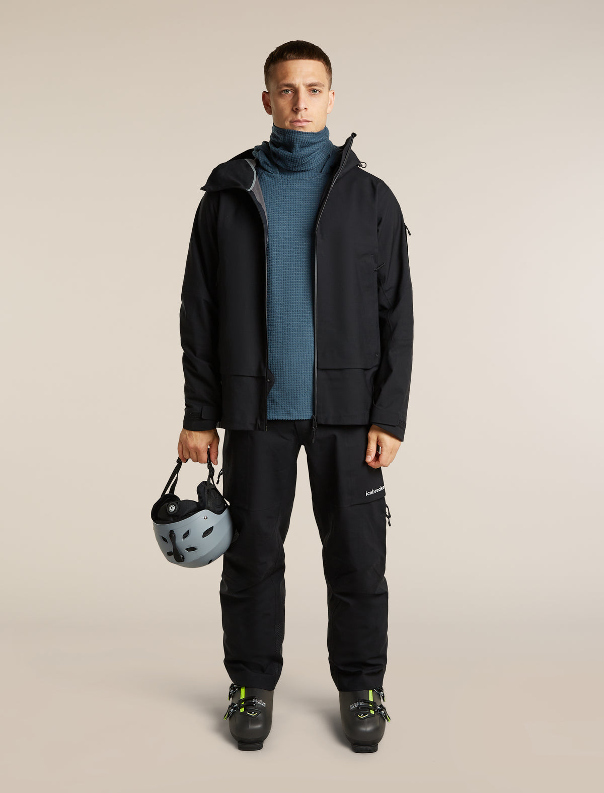 400 RealFleece™ Grid Blackridge Pullover Hoodie Abyss - 4