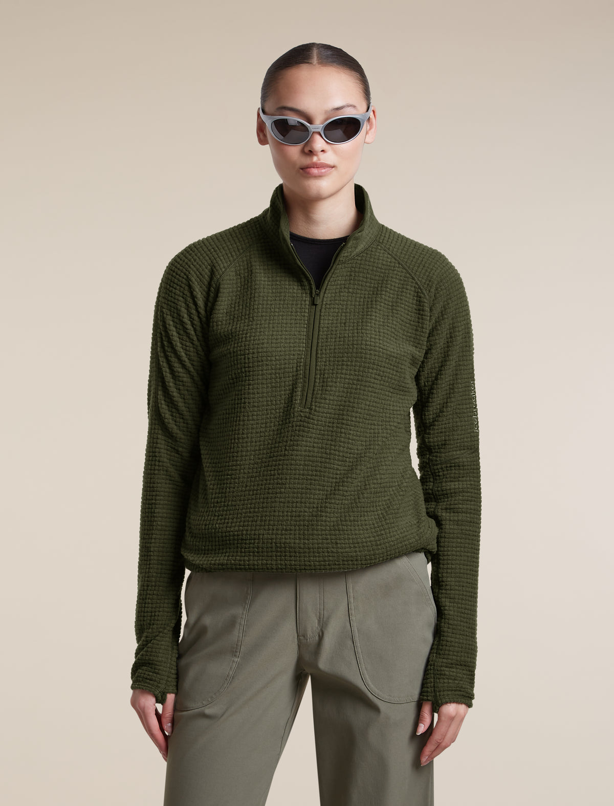 Maglia con mezza zip 400 RealFleece™ Grid Peaksland  - 5