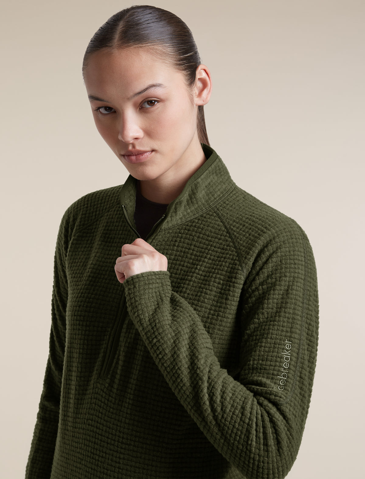 Maglia con mezza zip 400 RealFleece™ Grid Peaksland  - 6