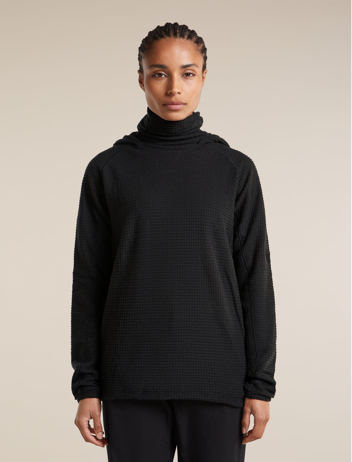 Haut à capuche 400 RealFleece™ Grid Blackridge  - 1