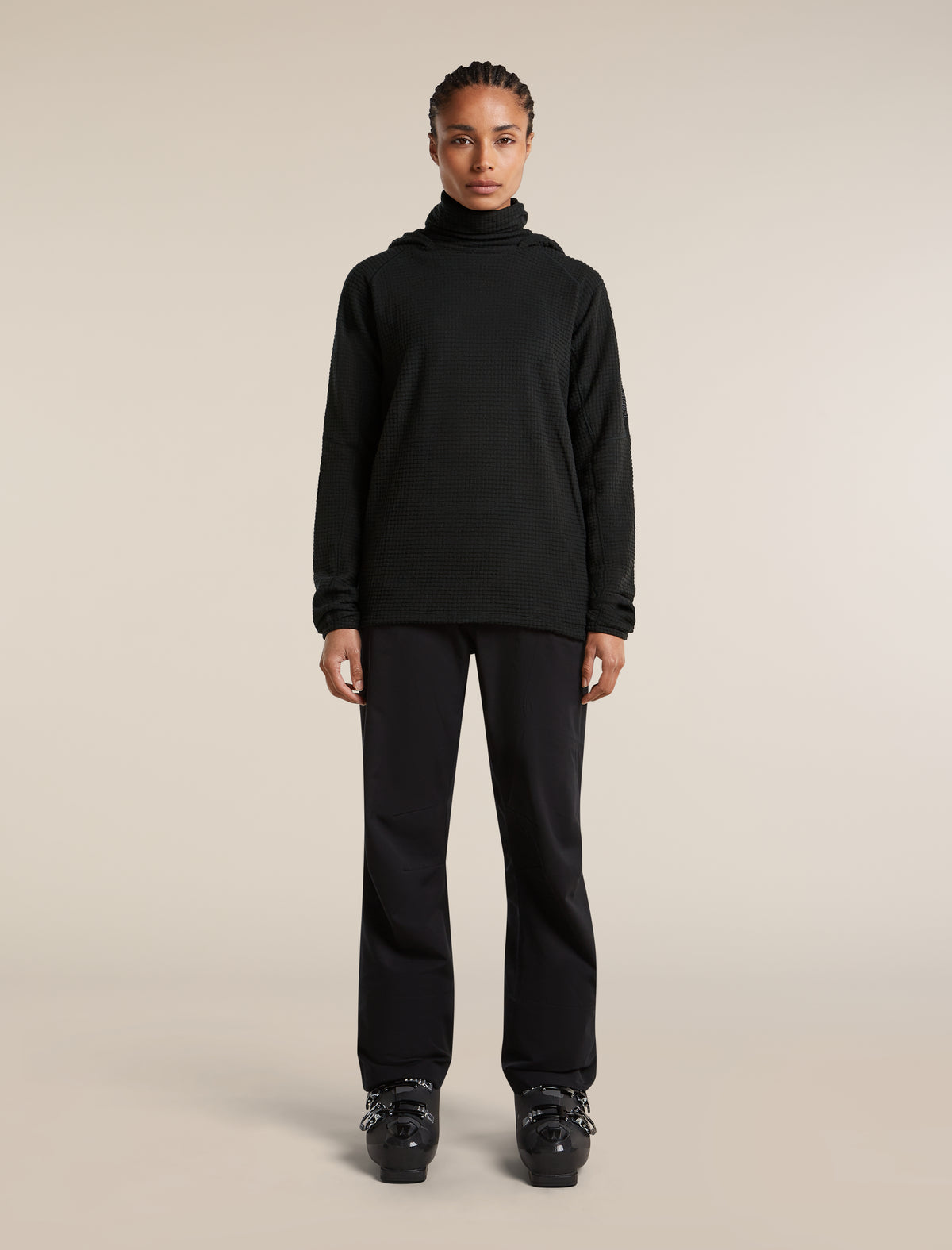 Haut à capuche 400 RealFleece™ Grid Blackridge  - 3