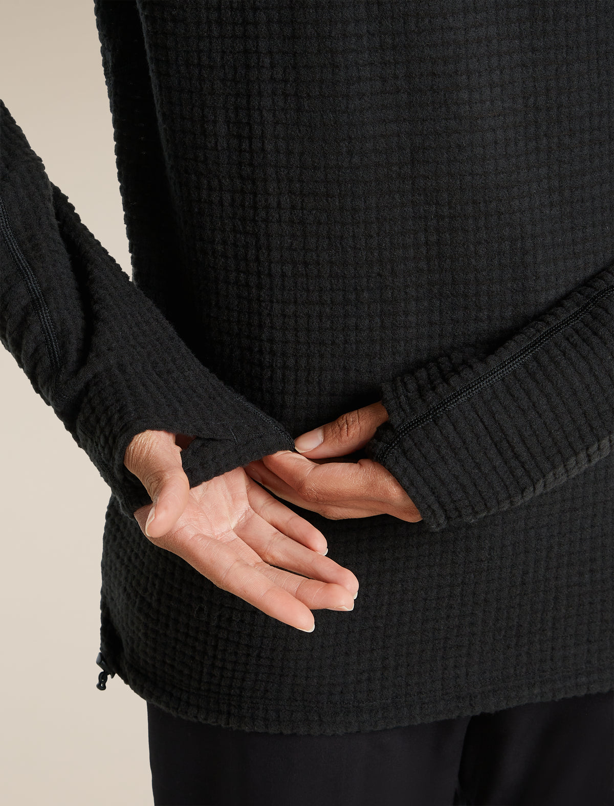 Haut à capuche 400 RealFleece™ Grid Blackridge  - 6