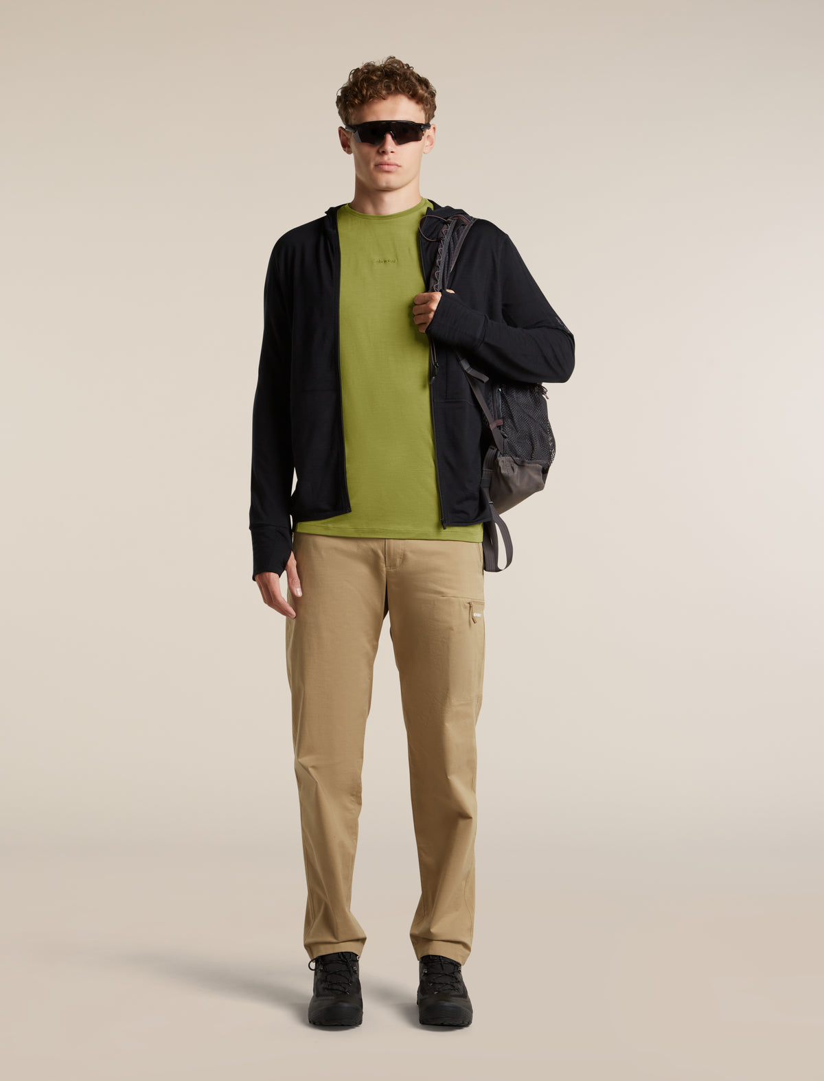 T-shirt 125 Cool-Lite™ Sphere Colour Block Sphagnum/Dk Loden/Cb - 4