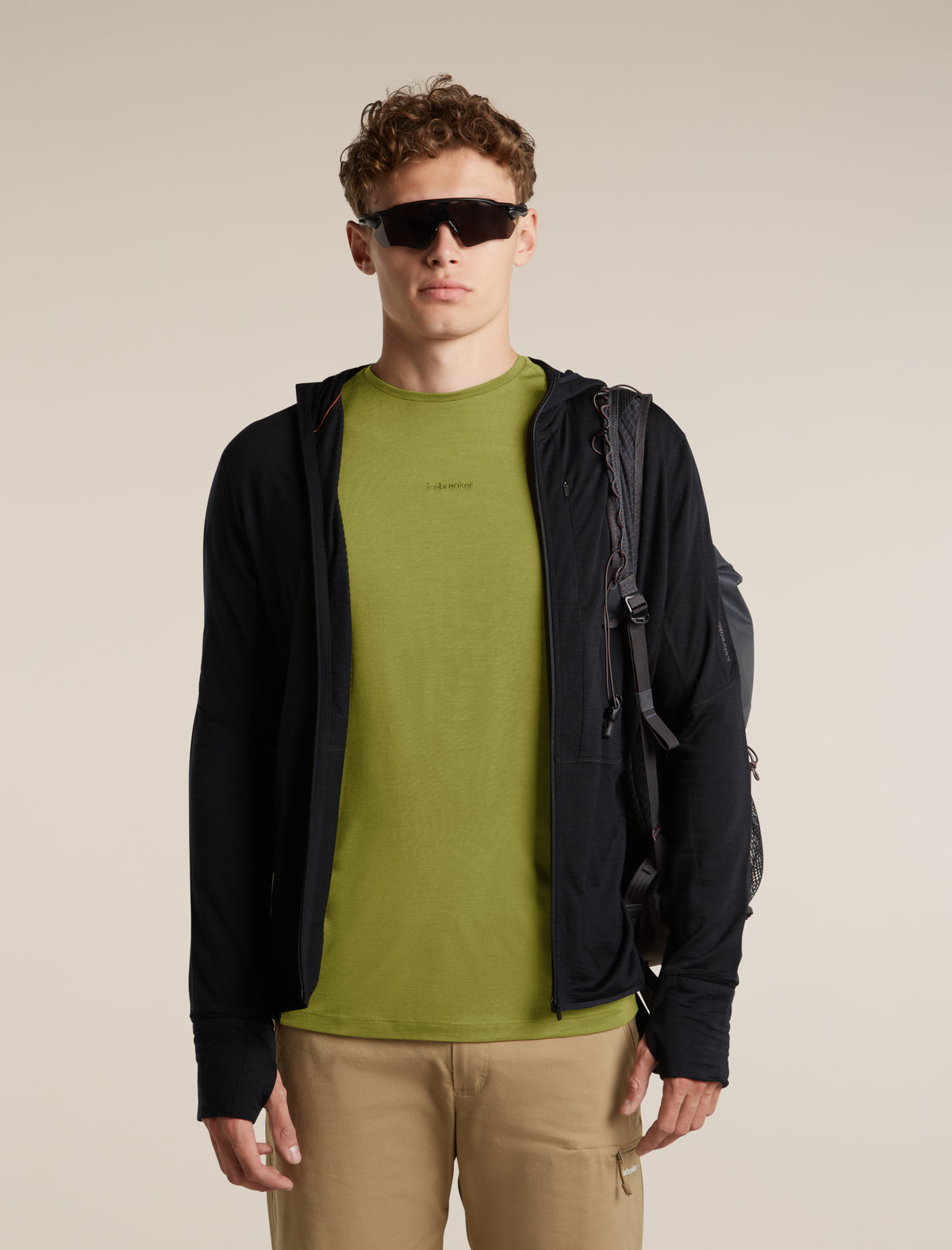 T-shirt 125 Cool-Lite™ Sphere Colour Block Sphagnum/Dk Loden/Cb - 5