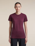 T-shirt 125 Cool-Lite™ Sphere Colour Block Dk Berry/Grey Plum/Cb - 1