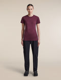 T-shirt 125 Cool-Lite™ Sphere Colour Block Dk Berry/Grey Plum/Cb - 3