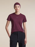 T-shirt 125 Cool-Lite™ Sphere Colour Block Dk Berry/Grey Plum/Cb - 5
