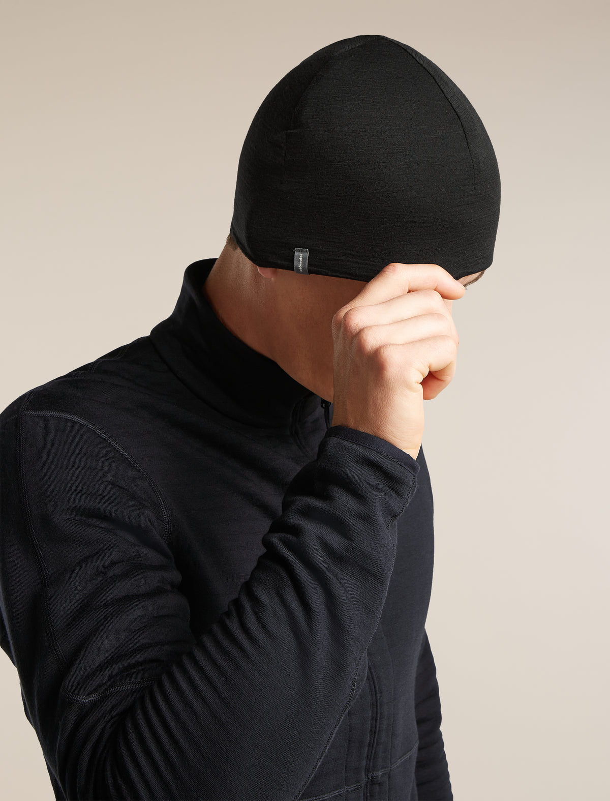 260 Oasis Vertex Reversible Beanie Chillwave Black/Obsidian/J - 8