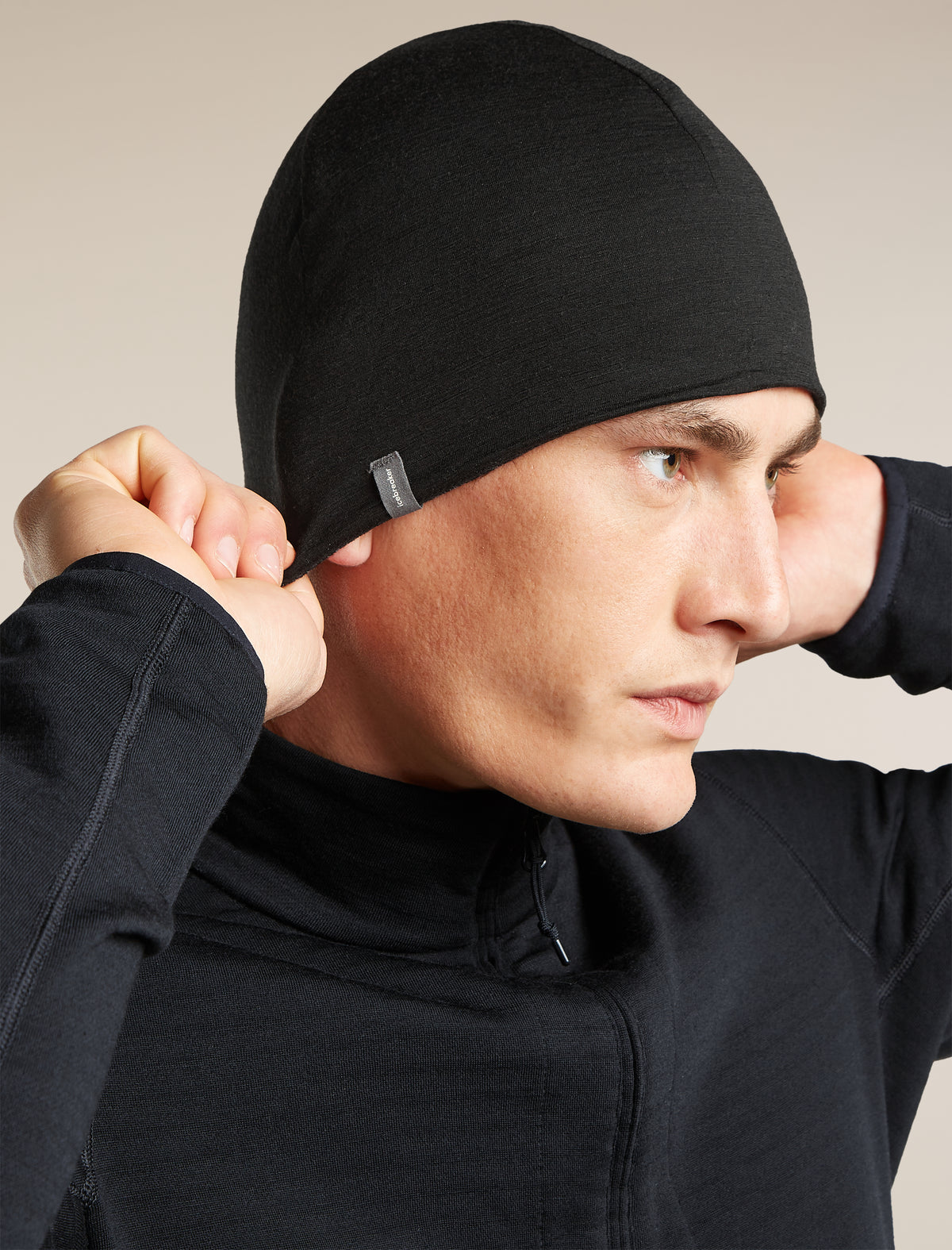 260 Oasis Vertex Reversible Beanie Chillwave Black/Obsidian/J - 11