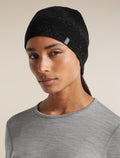 260 Oasis Vertex Reversible Beanie Chillwave Black/Obsidian/J - 14