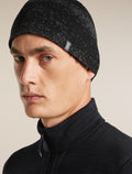 260 Oasis Vertex Reversible Beanie Chillwave Black/Obsidian/J - 15