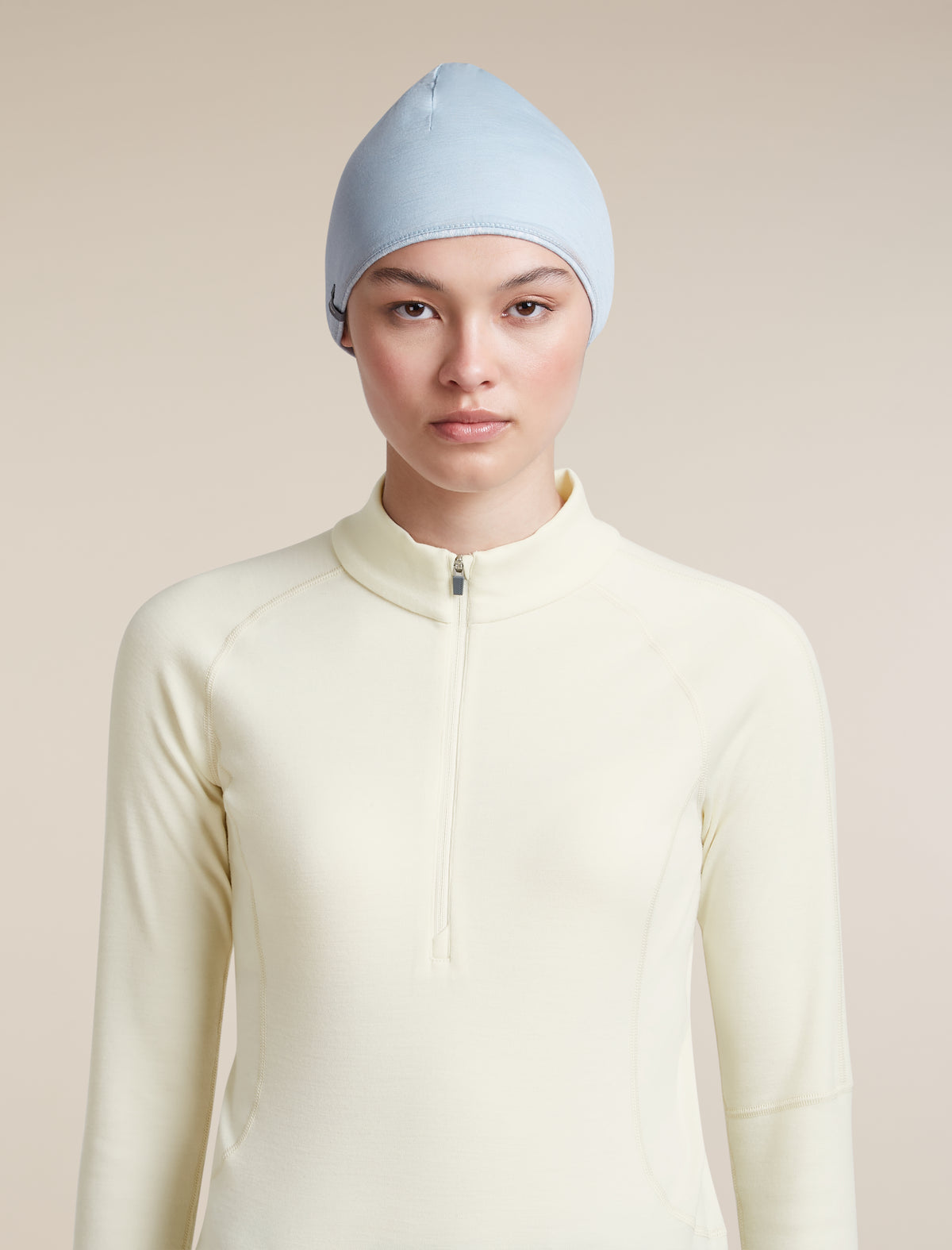 260 Oasis Vertex Reversible Beanie Chillwave Snow/Zinc Blue/J - 10