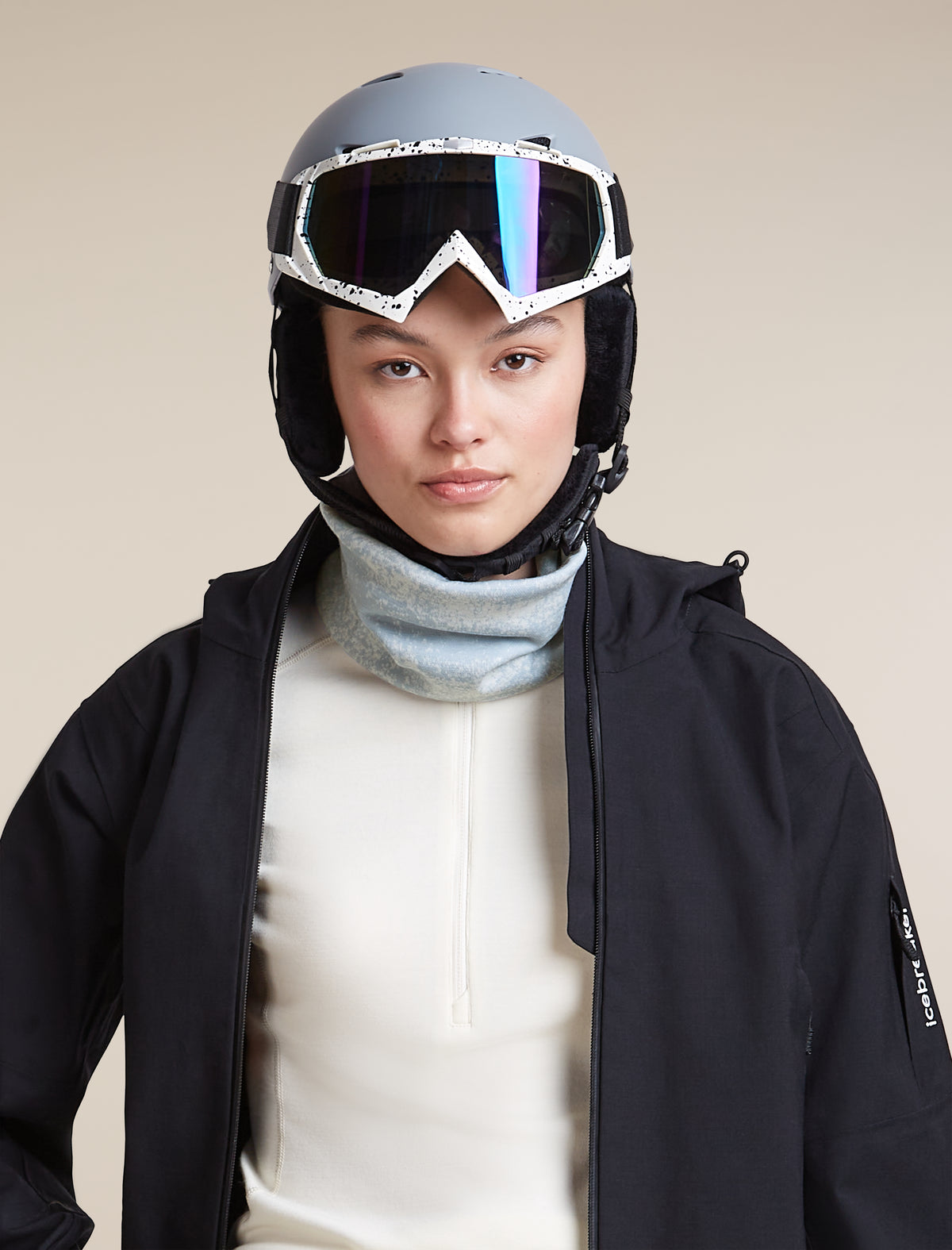 260 Oasis Vertex Reversible Chute Chillwave Snow/Zinc Blue/J - 9