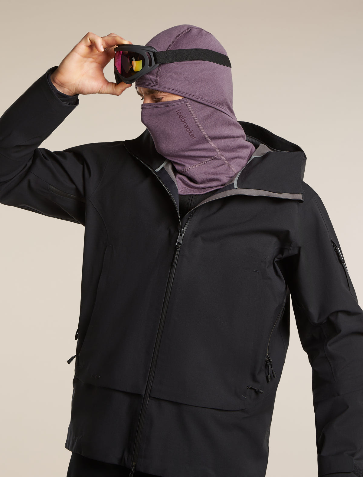 360 RealFleece™ Elemental Balaclava Grey Plum - 4