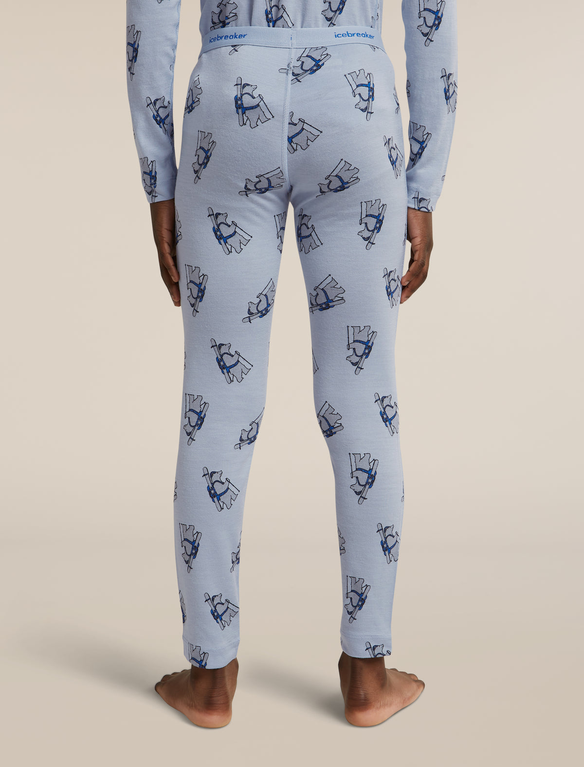 200 Oasis Leggings Bear Tour AOP Zinc Blue/Aop - 2